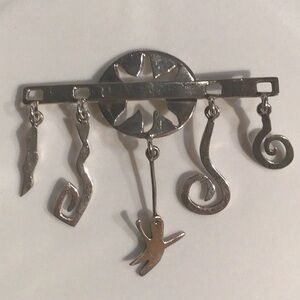Sterling Silver Brooch